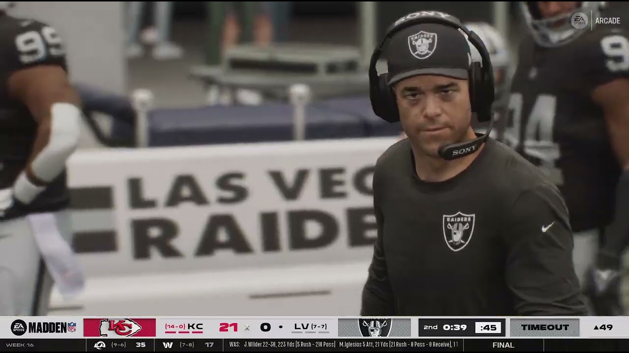 Las Vegas, Raiders VS Kansas City Chiefs / week 16