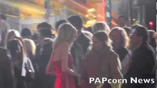RYAN GOSLING ,SEAN PENN AND JOSH BROLING  SIGN AND POSE FOR FANS AT THE GANGSTER SQUAD PREMIERE