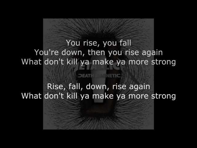 bassin Genveje Uddybe Metallica - Broken, Beat, & Scarred Lyrics (HD) - YouTube