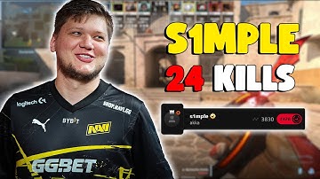 S1MPLE get 24 Kills ELO(3830) - DUST2 POV + V-Comms #s1mple #cs2 #faceit #csgo