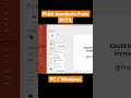How to print handouts from PowerPoint 📄 #shorts #PowerPoint #printout #PC #Windows #notetaking