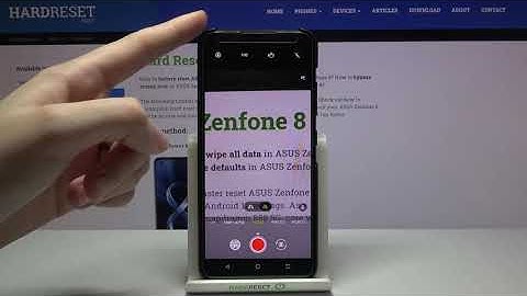 How to Enable Image Stabilization on ASUS Zenfone 8 - Video Stabilization