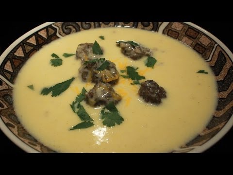 فيديو: شوربة الجبن مع كرات اللحم