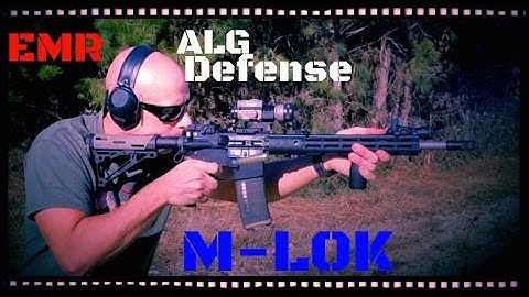 ALG Defense AR-15 Ergonomic Modular Rail M-LOK Review (HD)