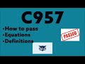 Wgu  applied algebra  c957  breakdown