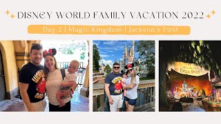 Disney World Family Vacation 2022 | Day 2 | Magic Kingdom | Jackson&#39;s First Ride | Old Key West Tour