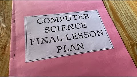 Computer Science Final Lesson Plan || Topic - Computer Network ||