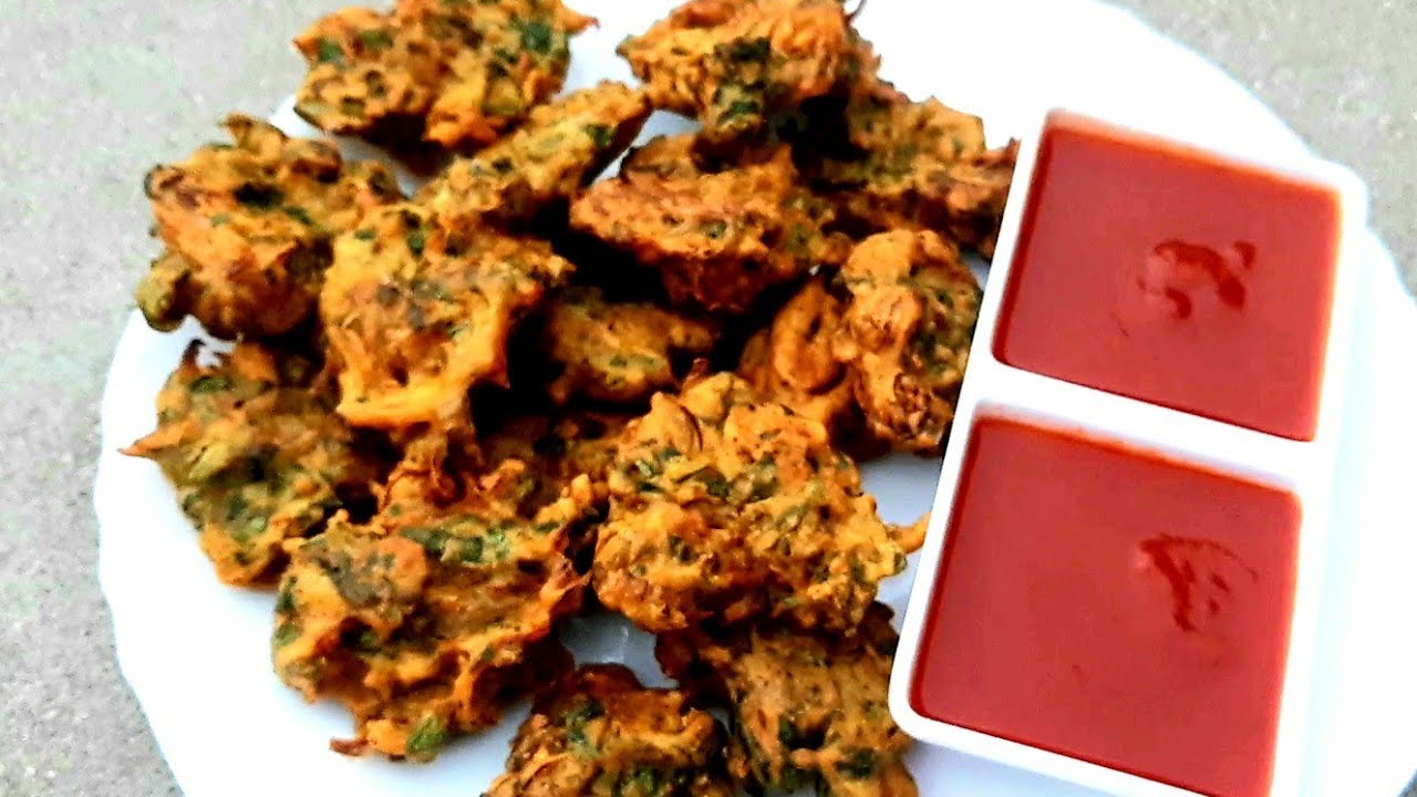Palak Pakodi recipe ll Palak Pakodi banane ki vidhi ll palak ki pakodi