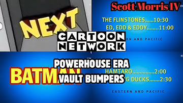 Cartoon Network (Receeated) Powerhouse Era Vault Bumpers Compilation (1998-2004) 