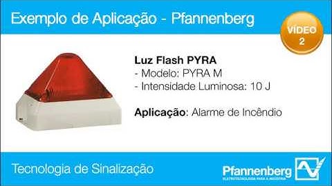 Luz Flash PYRA - Pfannenberg (Vídeo 2)