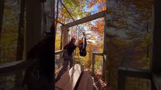 First Time Ziplining