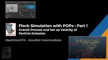 [ 후디니 | 실전 ] Flock Simulation with POPs - Part 1
