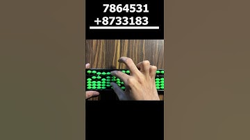 Quick Soroban Addition Tutorial