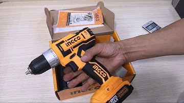 Giảm 5% chỉ còn 1.216.000đ. Máy khoan bắn vít INGCO 20v, 1 máy, 1 pin, 1 sạc. KM kết thúc 31.5.2019