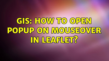 GIS: How to open popup on mouseover in Leaflet?