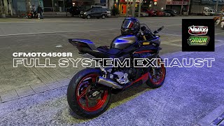 FULL SYSTEM EXHAUST by Orion | CFMOTO450SR