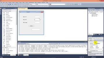 Microsoft Visual Studio 2010 - membuat program pencari Nilai Akhir #1