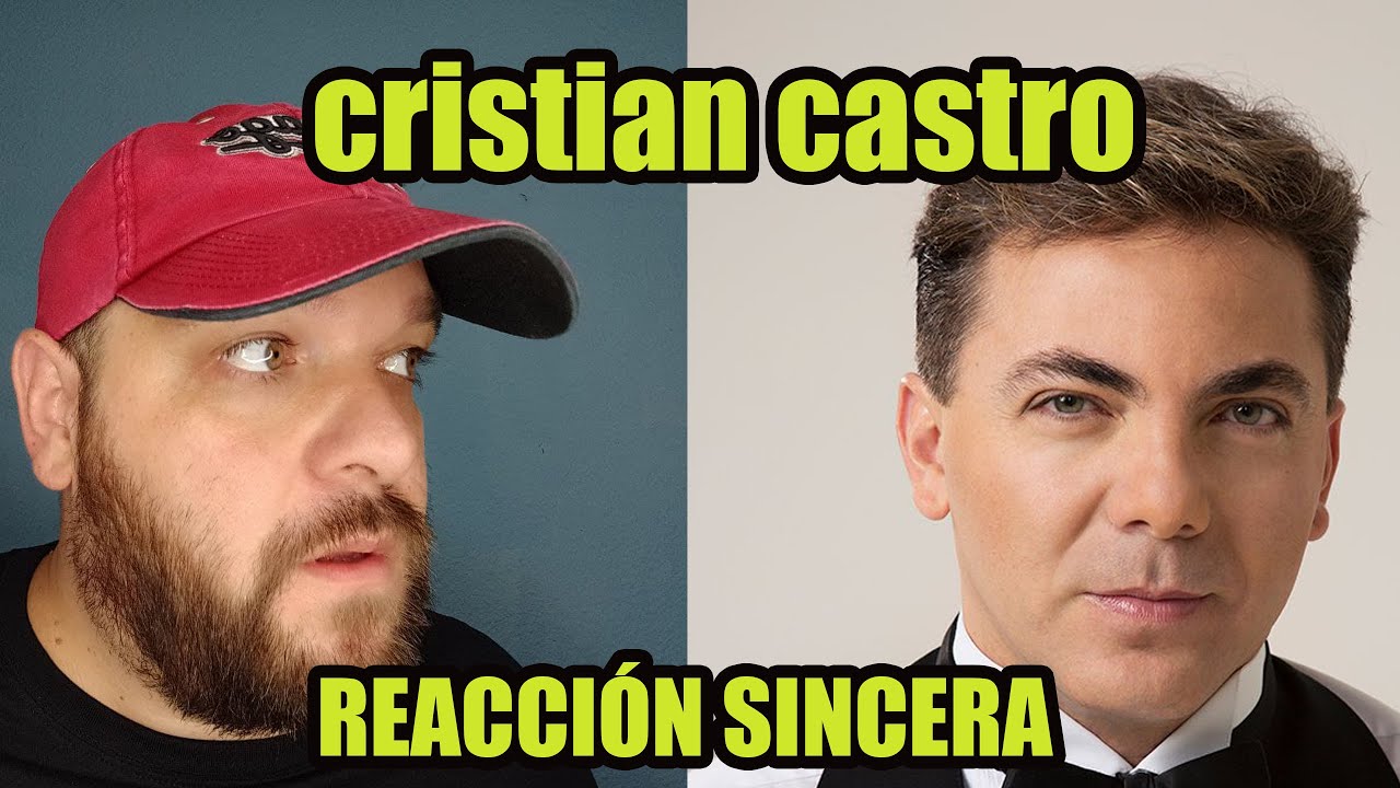 CRISTIAN CASTRO  - VOLVER A AMAR -  CANTANTE ESPAÑOL REACCIONA, algo pasa en su voz