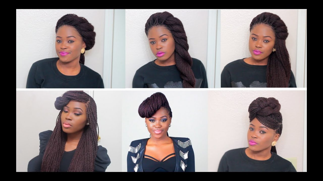 6 Unique Quick Easy Styles For Box Braids Twists