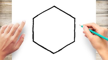 How to Draw a Hexagon Step by Step for Kids