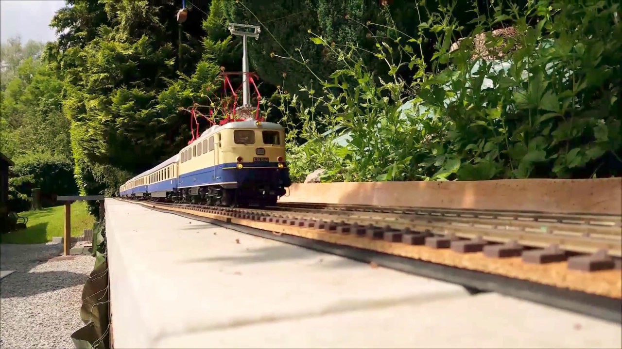 Rheingold, 1962, spur 1, Märklin, 55010, E10, DB, gartenbahn