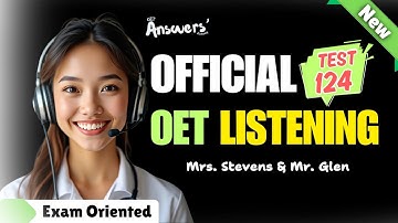 OET LISTENING TEST 20.03.2025 | #oet #oetexam #oetnursing #oetlisteningtest