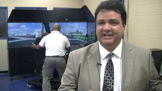 CLTCC Unveils New Truck-Driving Simulator