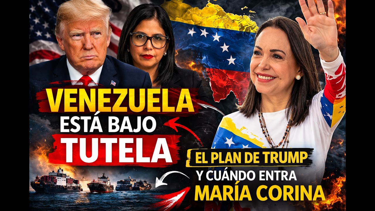 Venezuela en Estado Tutelado: el plan de Trump, el rol de Delcy y cuándo entra María Corina