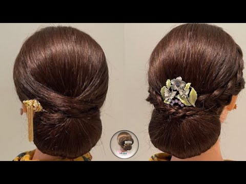 Easy low buns hairstyles for wedding | Hairstyles for wedding guests | เกล้าผมแบบนูนต่ำ ทรงผมเจ้าสาว