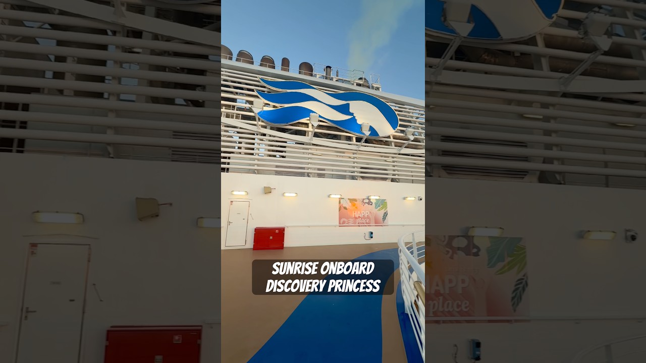 Discovery Princess arrives at the most beautiful time #princesscruises #travel