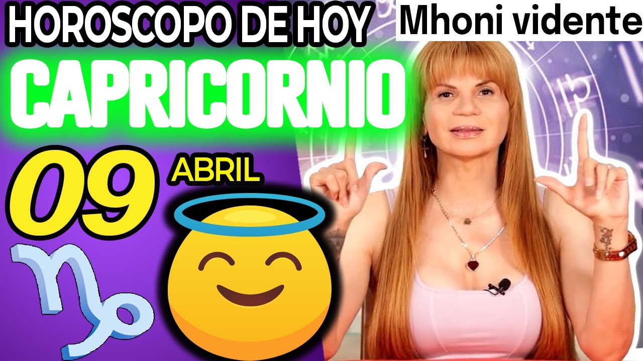 😇 𝐔𝐍 𝐌𝐈𝐋𝐀𝐆𝐑𝐎 𝐄𝐍 𝐓𝐔 𝐂𝐀𝐌𝐈𝐍𝐎👼 MONHI VIDENTE🔮 Horoscopo de hoy CAPRICORNIO ...