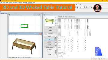 | Archicad Tutorial | - | Convert and Edit 2D and 3D Wicked Table Tutorial in Scripting Method  |