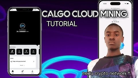 CALGO  CLOUD MINING TUTORIAL AND HOW TO GET STARTED  #neducryptonetwork #mining #calgo #cloudmining