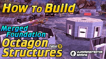 How to Build a Octagon Structure | Fallout 76