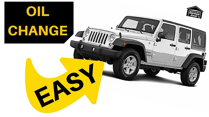 Comment vidanger facilement l'huile et changer le filtre de votre Jeep Wrangler JK 2017 pour seulement 22 €!
