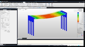 midas Civil tutorial- Single Span Composite Steel Integral Bridge Design as per Eurocode