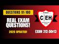 (2026 UPDATED) Certified Ethical Hacker (CEH v13 - 312-50v13) Real Exam Questions | Q91–100