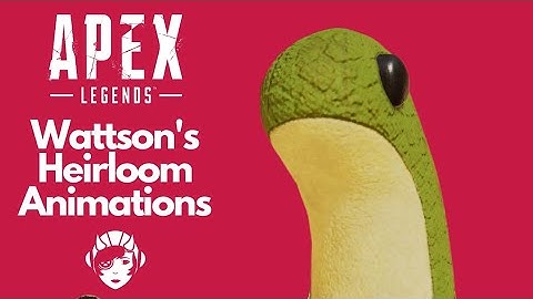 ALL Wattson Heirloom Animations - Apex Legends
