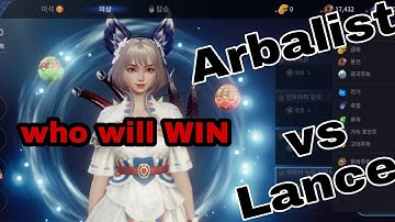 Mir4 Arbalist vs Lancer