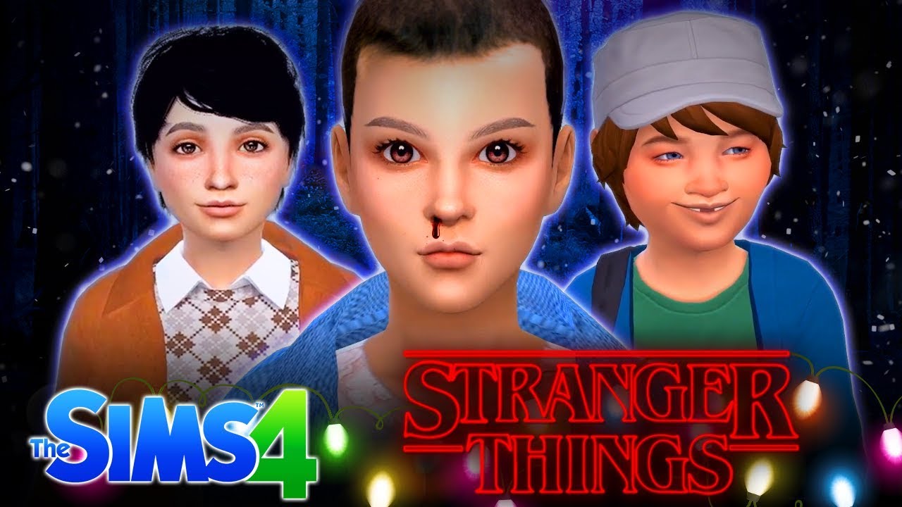 Stranger Things In The Sims 4 Youtube