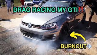 FIRST TIME DRAG RACING MY GTI AT ODI RACEWAY!!