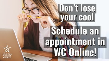 How to Schedule an Appointment in WC Online