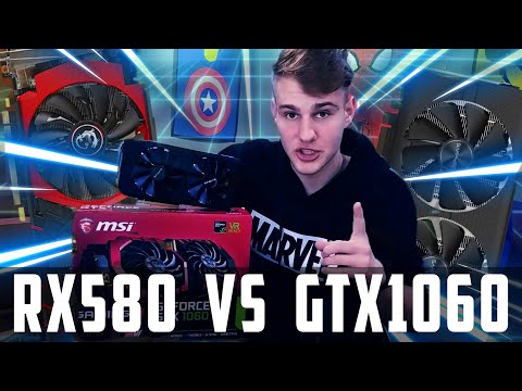 Video: GeForce GTX 1060 Vs Radeon RX 580: Milline On Parim 1080p Mängude Jaoks?
