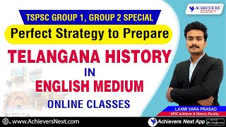 Telangana History Online Classes in English | TSPSC Group 1, Group 2 Preparation