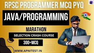 RPSC PROGRAMMER 2024| JAVA/PROGRAMMING | MARATHON |APNITEST