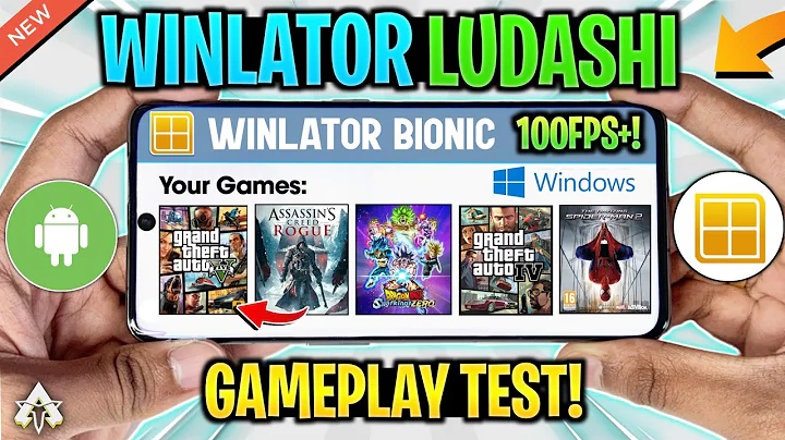🔥 Winlator Android Bionic Ludashi Gameplay Test & 60FPS Best Settings! - Top Windows Emulator