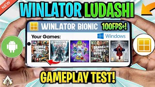 🔥 Winlator Android Bionic Ludashi Gameplay Test & 60FPS Best Settings! - Top Windows Emulator