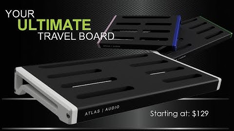 Build your Pedalboard - ATLAS AUDIO Custom Pedalboards