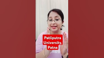 Patliputra University Patna review #exam #University #stat