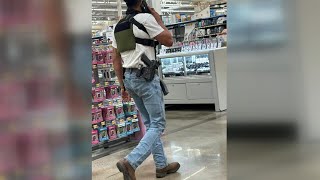 Man arrested after walking into Monroe Wal-Mart with several guns, bullet-proof vest